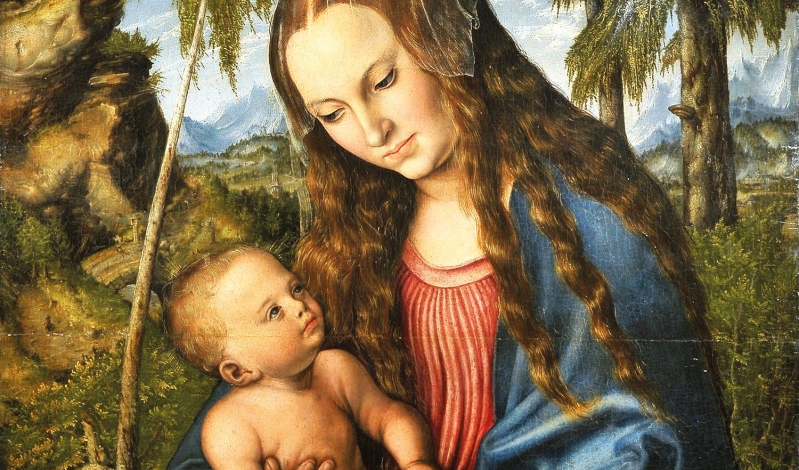 Łukasz Cranach starszy „Madonna pod Jodłami”