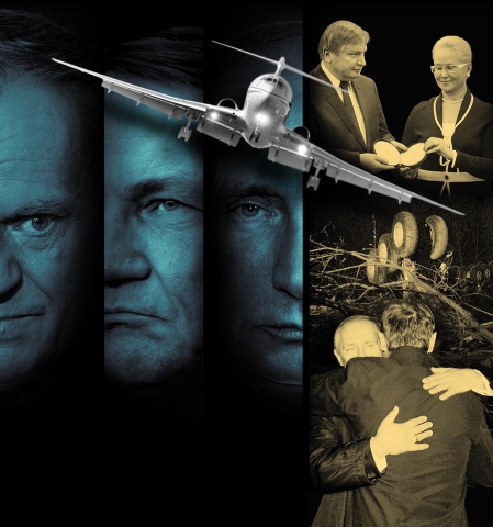 ILUSTRACJA: MARIUSZ TROLIŃSKI STUDIO FOT. JACEK TURCZYK/PAP(2), YURI KOCHETKOV/PAP/EPA TOMASZ JĘDRZEJOWSKI/ GAZETA POLSKA, ZBYSZEK KACZMAREK/GAZETA POLSKA, WIKIPEDIA(2)